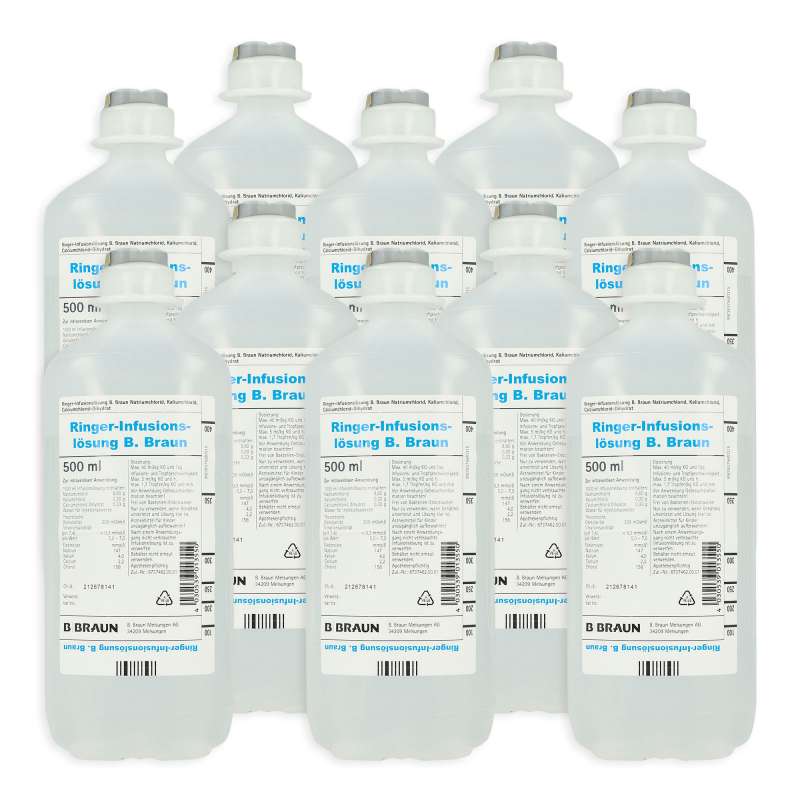 Sterofundin ISO Ecoflac Plus Infusionslösung 10 x 500 ml PZN 01078961