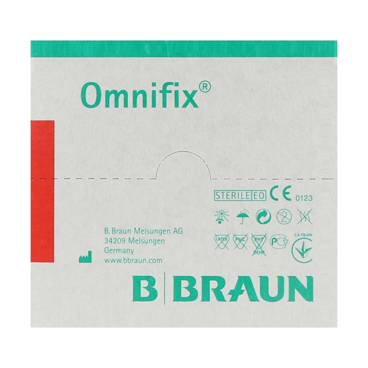 Omnifix Luer Lock Solo 3 Teil Einmalspritzen PZN 00570016