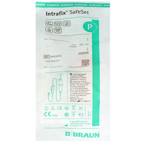 Intrafix® SafeSet ️ 180 Cm - Luer-Lock | PZN 01900697