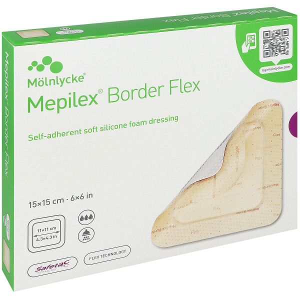 MEPILEX Border Flex Schaumverband haftend