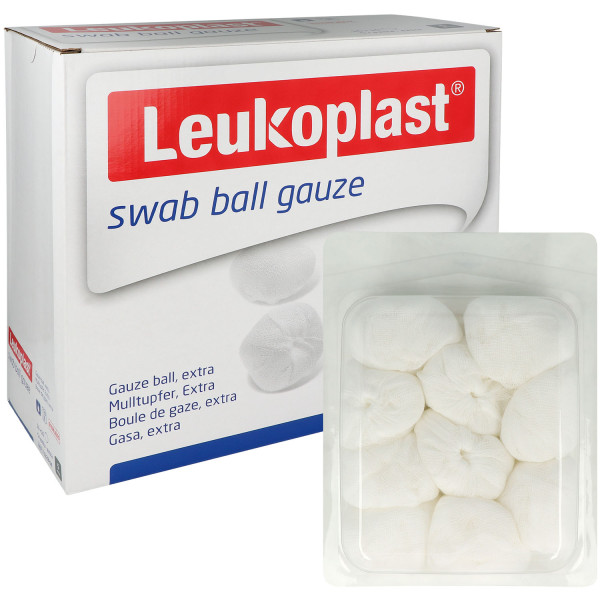 Leukoplast swab ball gauze sterile Baumwolltupfer - 20-fädig