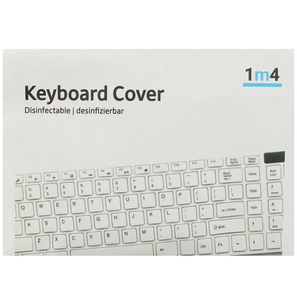 1m4 Keyboard Cover Tastaturabdeckung - 1 St.