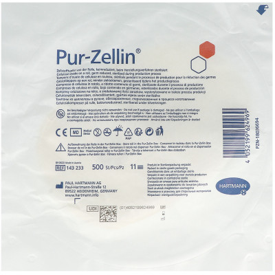 Pur-Zellin Zellstofftupfer