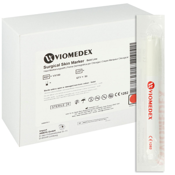 Viomedex Hautmarkierungsstift breit steril