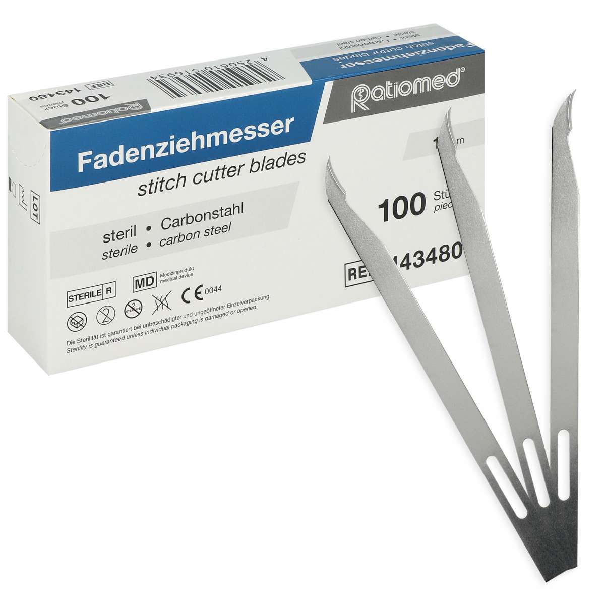 Fadenziehmesser Ratiomed | Einmal-Skalpelle Einmal-Instrumente Instrumente