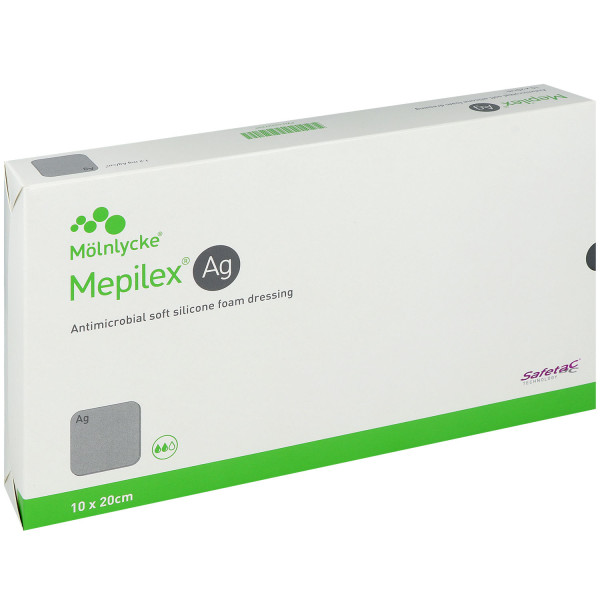 Mepilex Ag antimikrobieller Schaumverband mit Silber, steril