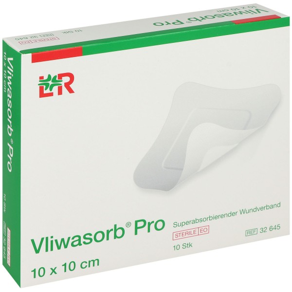 Vliwasorb Pro Superabsorbierender Wundverband, sterile Wundauflage