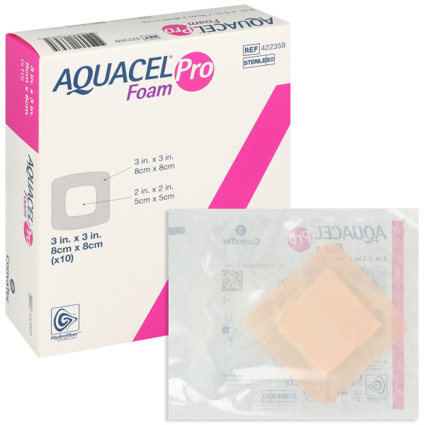 Aquacel Foam Pro Adhäsiver Silikon-Schaumverband