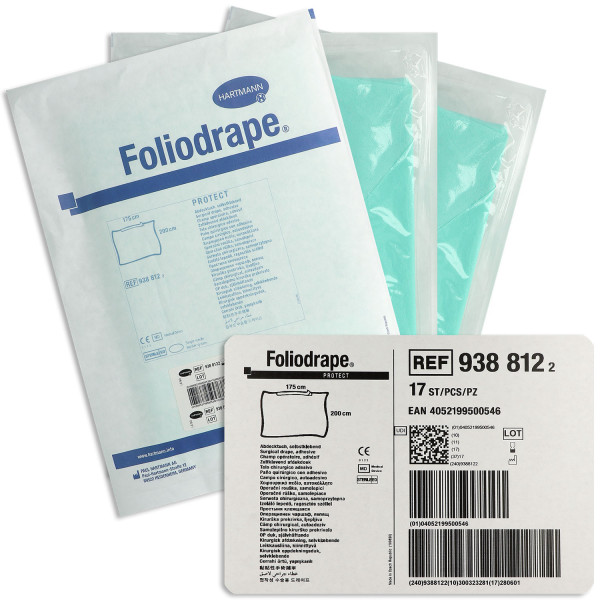 Foliodrape Protect Abdecktücher steril einzeln verpackt