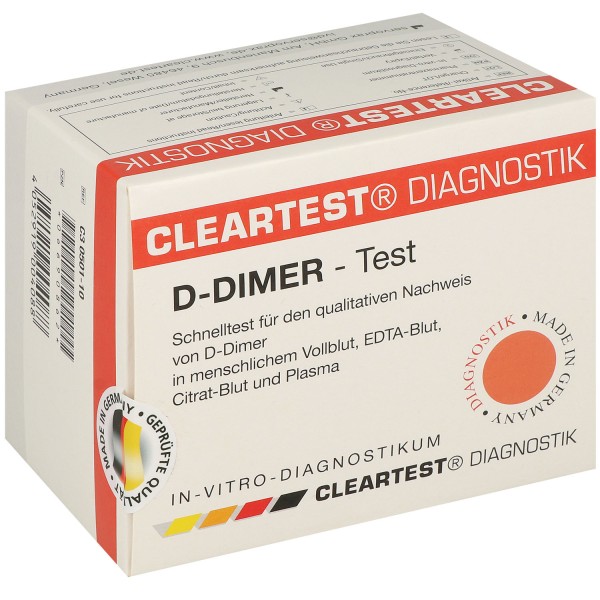 Cleartest D-Dimer Vollblut