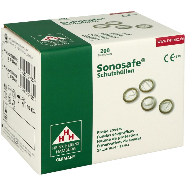 Sonosafe Ultraschallsonden Schutzhüllen Ø 34mm